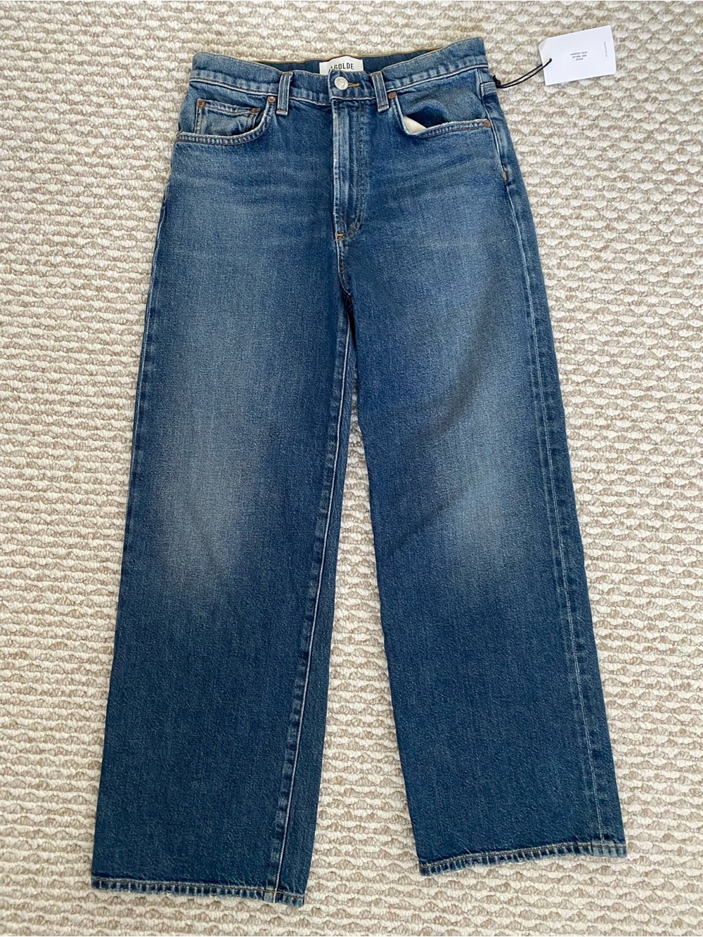 Agolde Harper Crop Jeans River